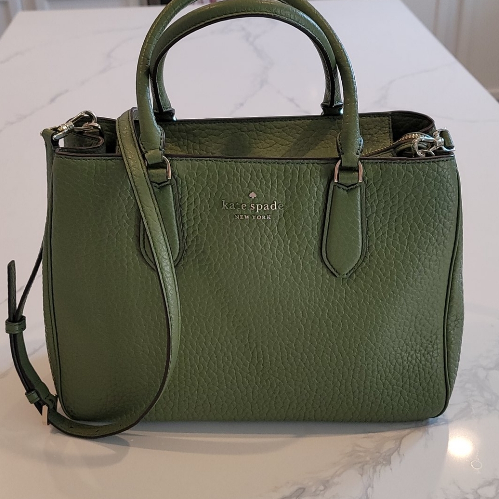 Green Kate Spade Satchel